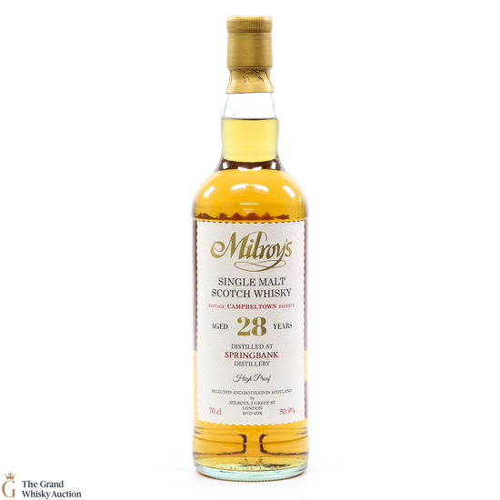 Springbank - 28 Year Old 1992 Milroy's Hogshead #185