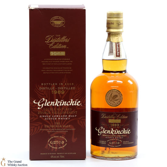 Glenkinchie - 1989 - Distillers Edition 