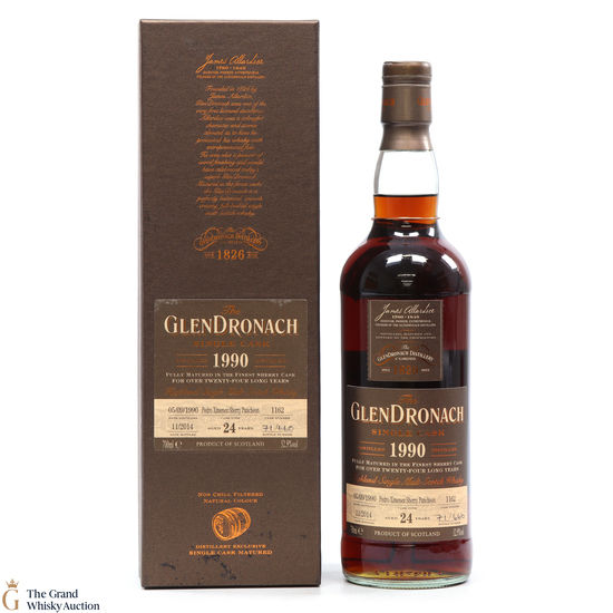 GlenDronach - 24Year Old - 1990 PX #1162