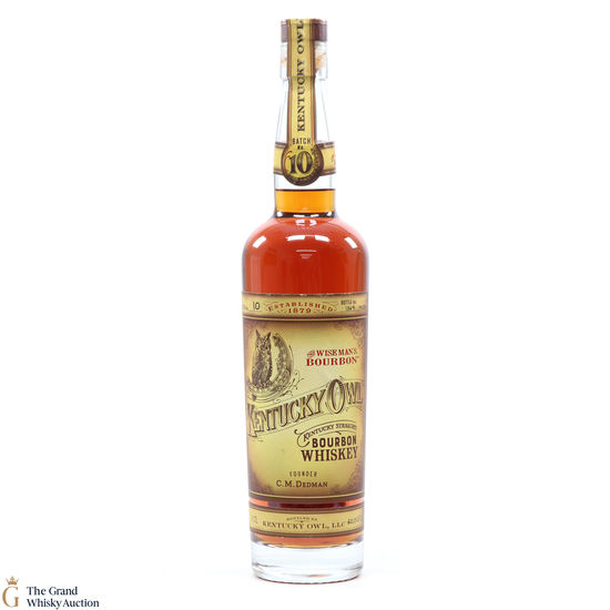 Kentucky Owl - Straight Bourbon Whiskey Batch #10