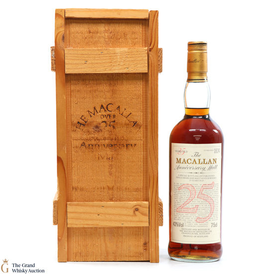 Macallan - 25 Year Old - Anniversary Malt