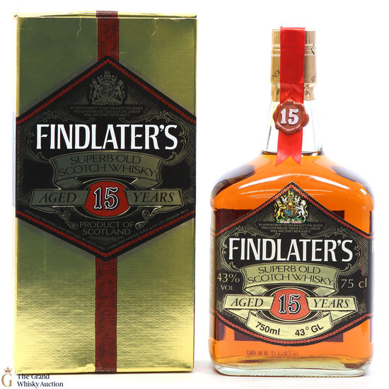 Findlater's - 15 Year Old - 1980's
