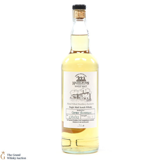 Hazelburn - Hand Fill 2022 56.5%