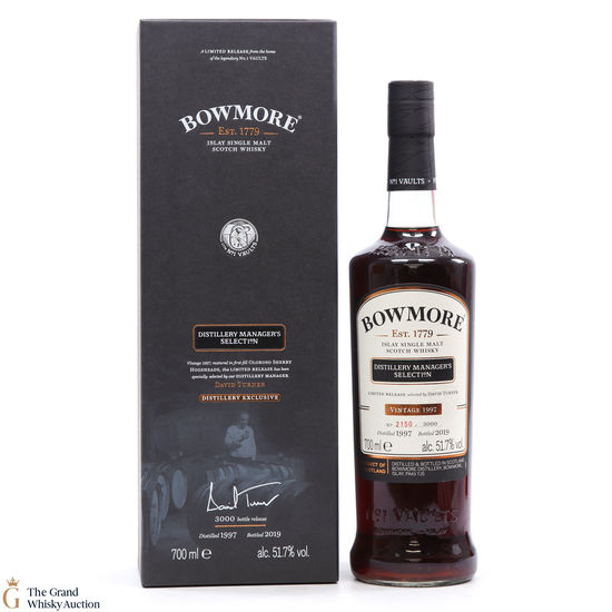 Bowmore - Manager's Selection - 1997 Distillery Exclusive 2019