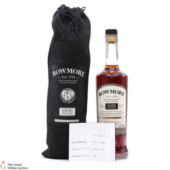 Bowmore - 18 Year Old 2001 - 2020 Hand Fill - Sherry Cask #1520
