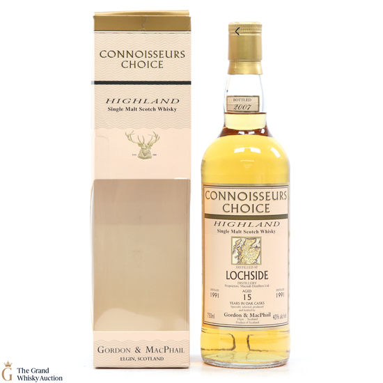 Lochside - 15 Year Old 1991 G&M Connoisseurs Choice 75cl