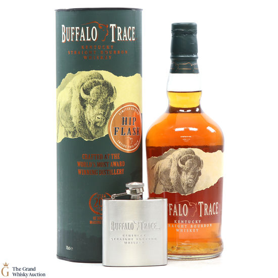 Buffalo Trace - Kentucky Bourbon & Hip Flask