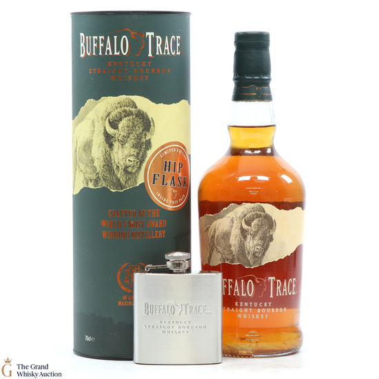 Buffalo Trace - Kentucky Bourbon & Hip Flask
