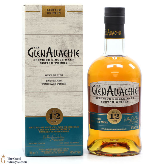GlenAllachie - 12 Year Old  - Sauternes Wine Cask Finish