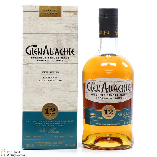GlenAllachie - 12 Year Old  - Sauternes Wine Cask Finish