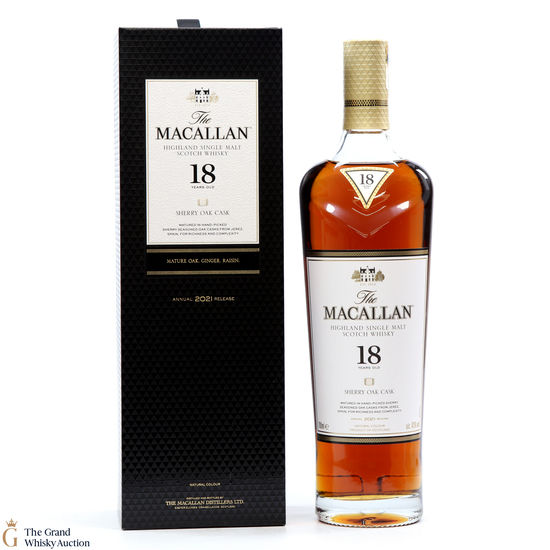 Macallan - 18 Year Old Sherry Oak (2021)