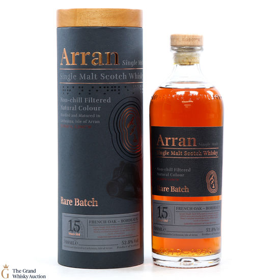 Arran - 15 Year Old - French Oak Bordeaux - Rare Batch