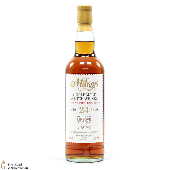 Ben Nevis - 24 Year Old 1996 Milroy's Sherry Butt #1485