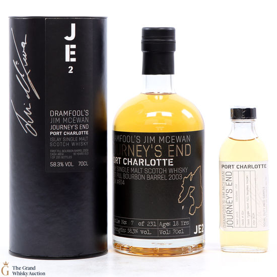 Port Charlotte - 18 Year Old - Dramfool's Jim McEwan - JE2 + 10cl