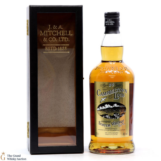 Campbeltown Loch - 30 Year Old Blended Whisky J&A Mitchel