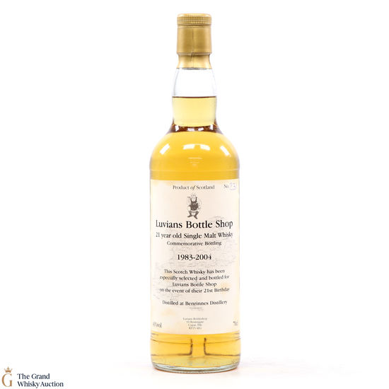 Benrinnes - 21 Year Old Luvians 21st Birthday