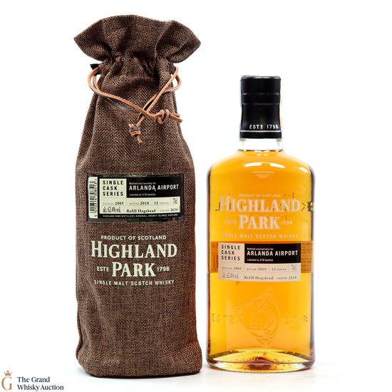 Highland Park - 12 Year Old - Single Cask #2634 - Arlanda Airport