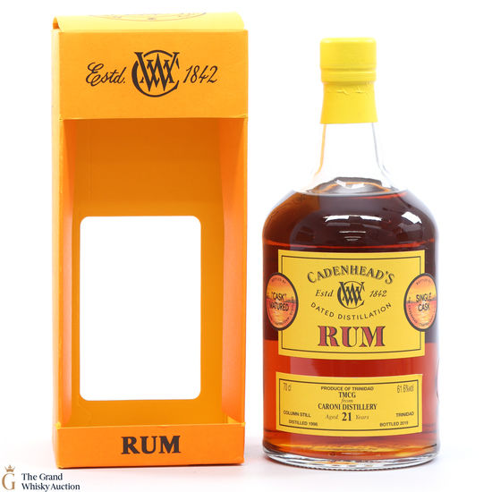 Caroni - 21 Year Old - Rum - Cadenhead's