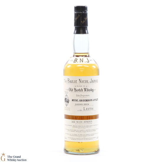 Bailie Nicol Jarvie - Old Scotch Whisky
