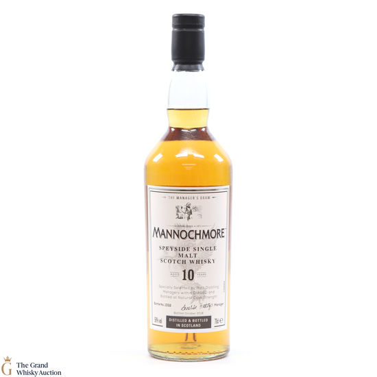 Mannochmore - 10 Year Old - 2018 Manager's Dram 