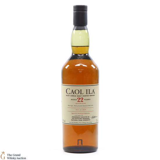 Caol Ila - 22 Year Old - Fèis Ìle 2019