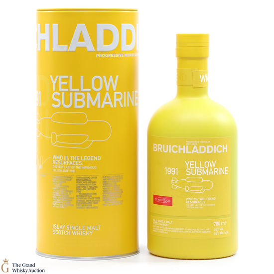 Bruichladdich - 25 Year Old (1991) - Yellow Submarine WMDIII - The Legend Resurfaces