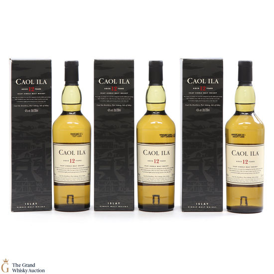 Caol Ila - 12 Year Old (3 x 20cl)