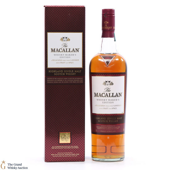 Macallan - The 1824 Collection - Whisky Maker's Edition
