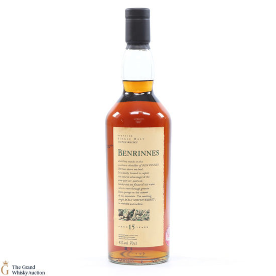 Benrinnes - 15 Year Old Flora and Fauna