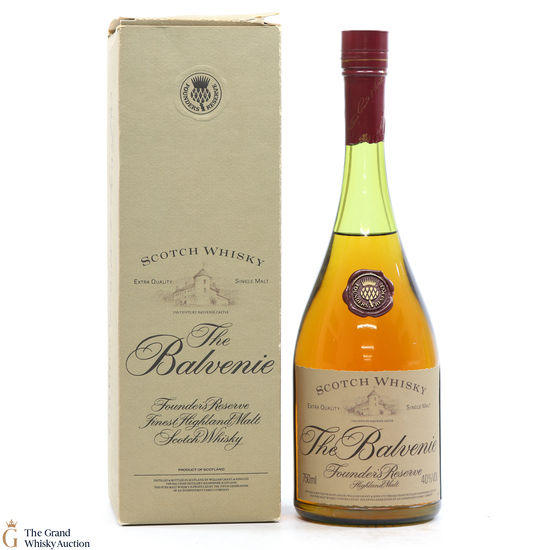 Balvenie - Founder's Reserve 75cl Cognac Bottle