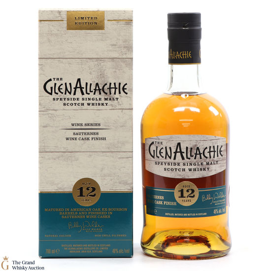 GlenAllachie - 12 Year Old  - Sauternes Wine Cask Finish