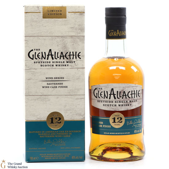 GlenAllachie - 12 Year Old  - Sauternes Wine Cask Finish