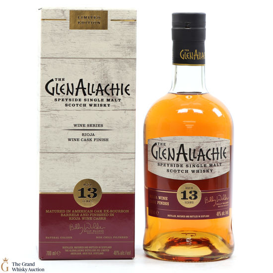 GlenAllachie - 13 Year Old - Rioja Wine Cask Finish