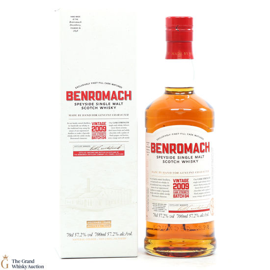 Benromach - Cask Strength Vintage 2009 Batch 4