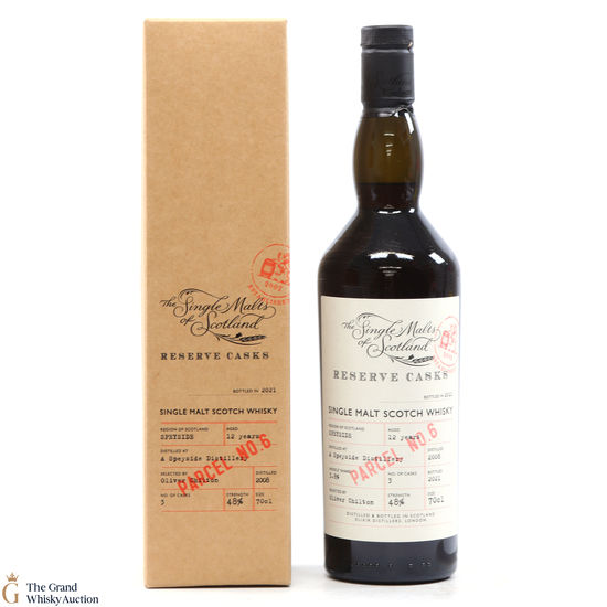 Speyside - 12 Year Old 2008 - Reserve Casks Parcel No. 6