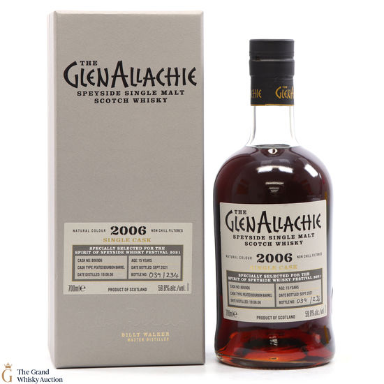 Glenallachie - 15 Year Old 2006 Spirit Of Speyside 2021 #806906