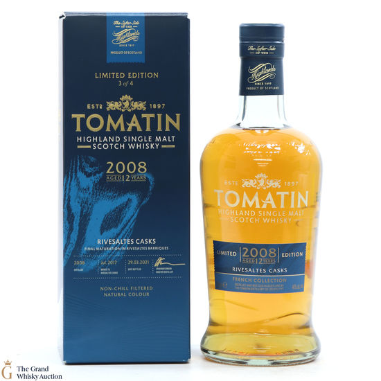 Tomatin - 12 Year Old 2008 Riversaltes Casks Limited Edition #3