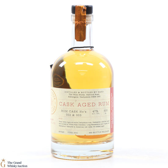 White Peak - Cask Aged Rum 50cl Batch 2021/01