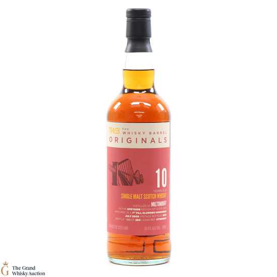 Miltonduff - 10 Year Old 2009 - TWB Originals 