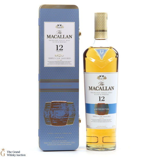 Macallan - 12 Year Old - Triple Cask Limited Edition Tin