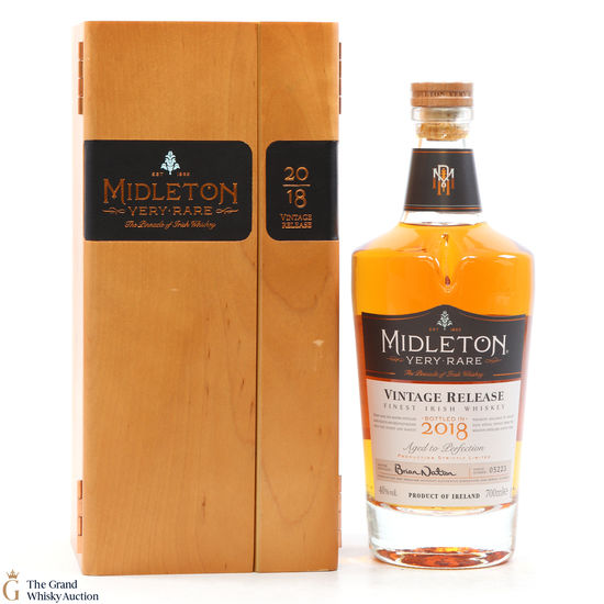 Midleton - Very Rare - 2018 Vintage Release - Irish Whiskey