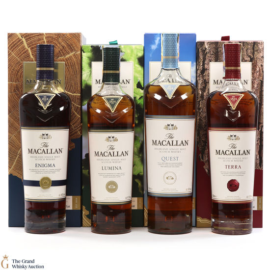 Macallan - Quest Collection - Set  (3 x 70cl & 1x 1L)