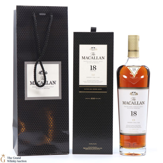 Macallan - 18 Year Old Sherry Oak (2021)