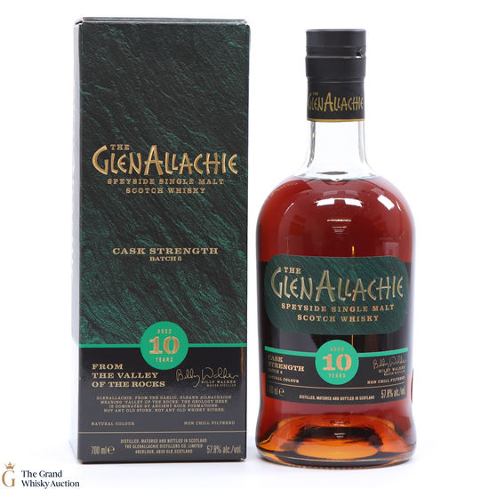 GlenAllachie - 10 Year Old - Cask Strength - Batch 6