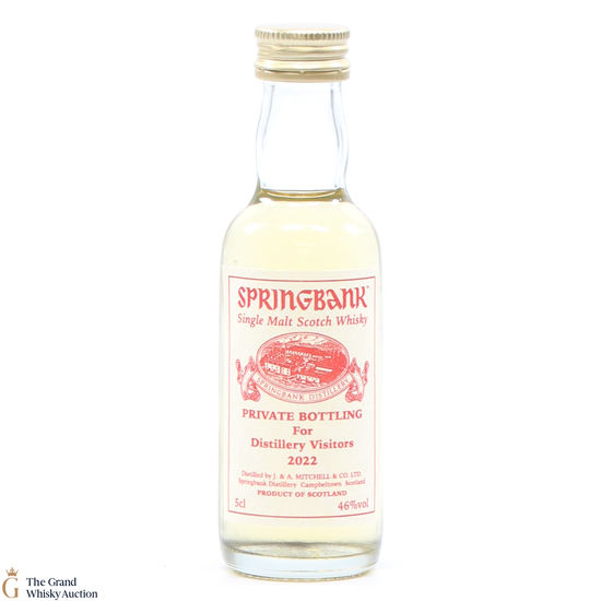 Springbank - Private Bottling for Distillery Visitors 2022 (5cl)