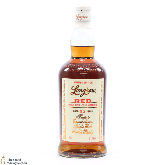 Longrow Red - 15 Year Old - Pinot Noir 
