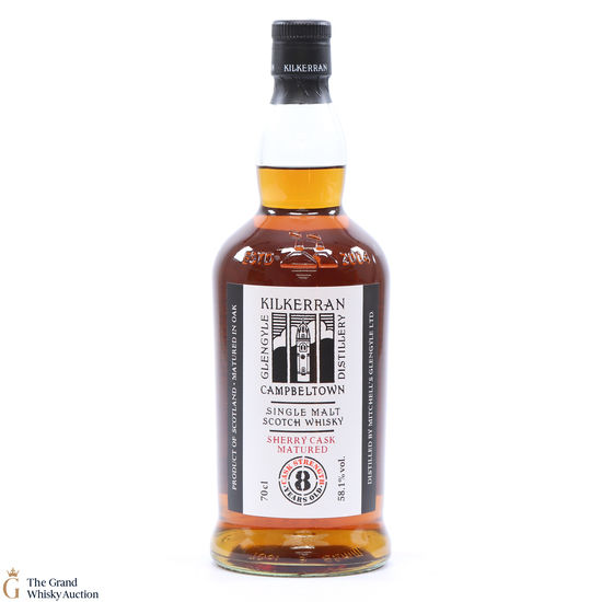 Kilkerran - 8 Year Old - Sherry Oak - Cask Strength 58.1%
