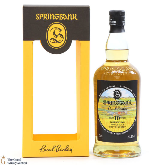 Springbank - 10 Year Old - Local Barley 2011