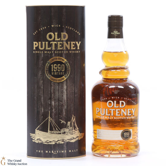 Old Pulteney - 1990 Vintage Lightly Peated