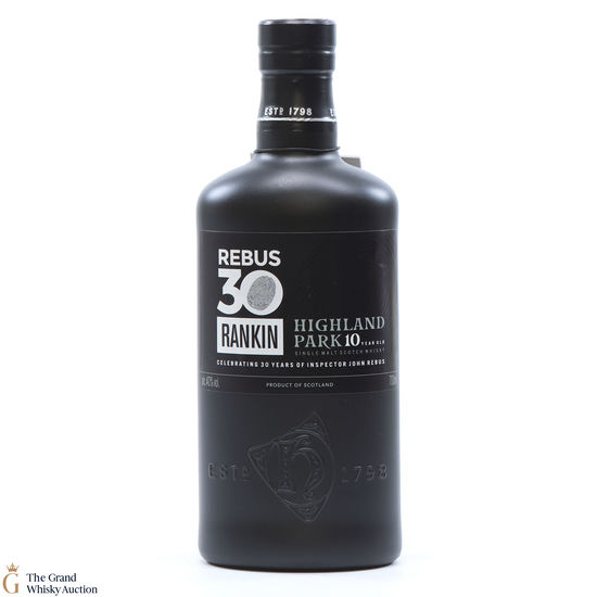 Highland Park - 10 Year Old - Rebus 30 Rankin